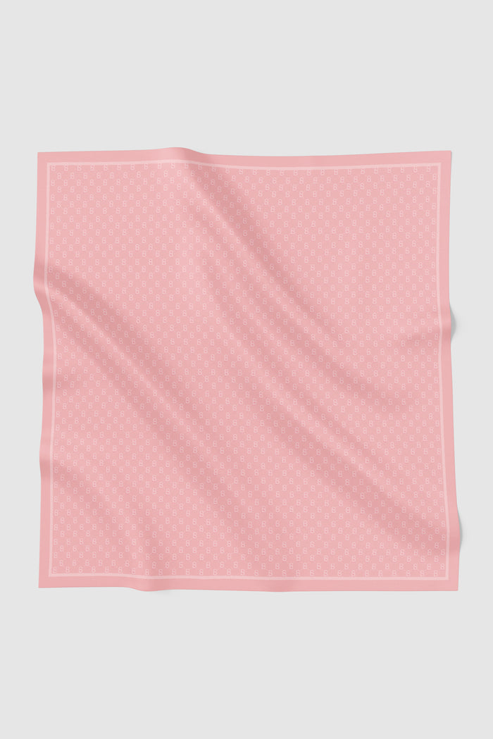 beverly square scarf in rose by buttonscarves