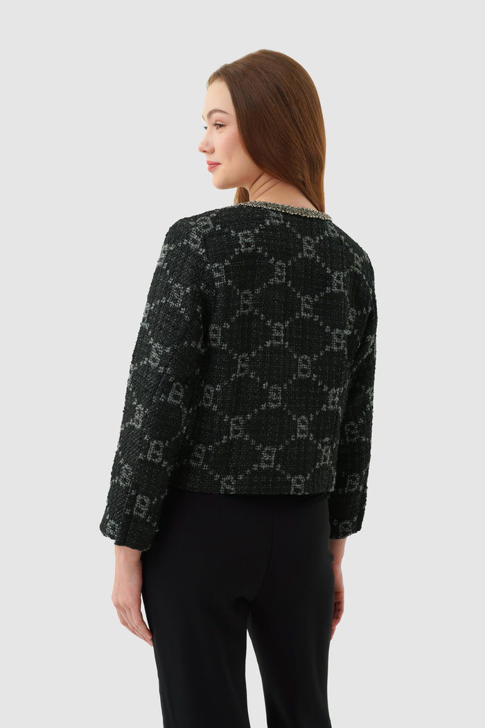 Beverly Tweed Blazer - Eclipse
