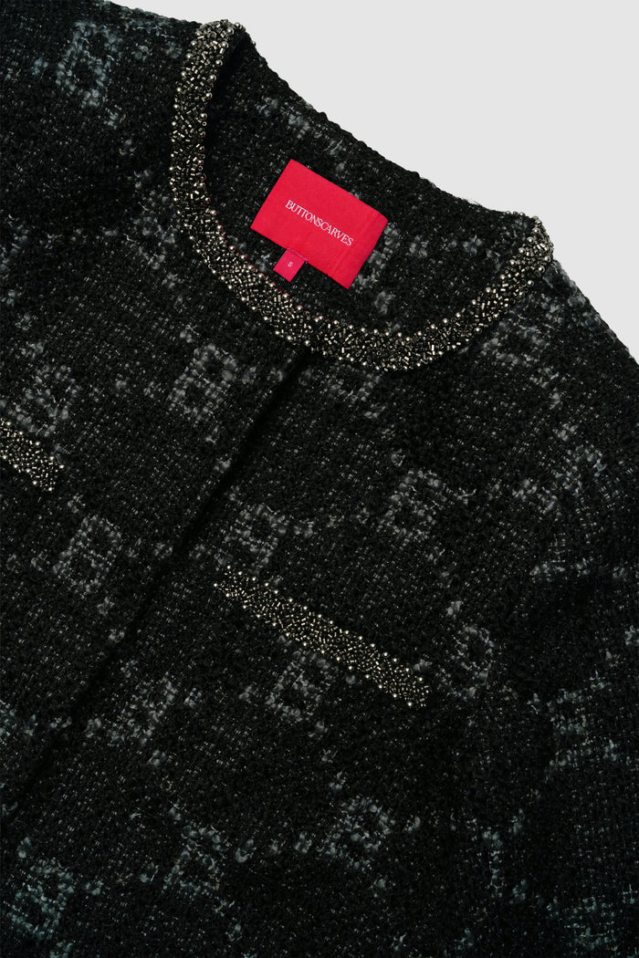 Beverly Tweed Blazer - Eclipse