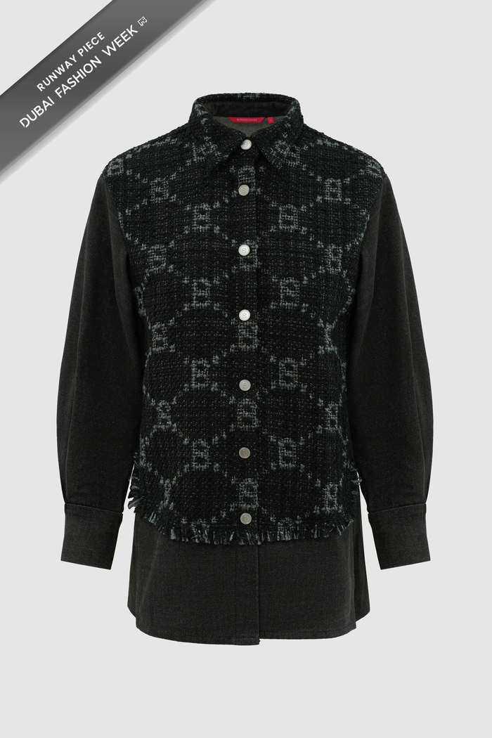 Beverly Tweed Shirt - Eclipse