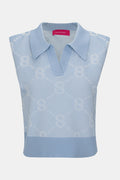 Beverly Vest - Blue
