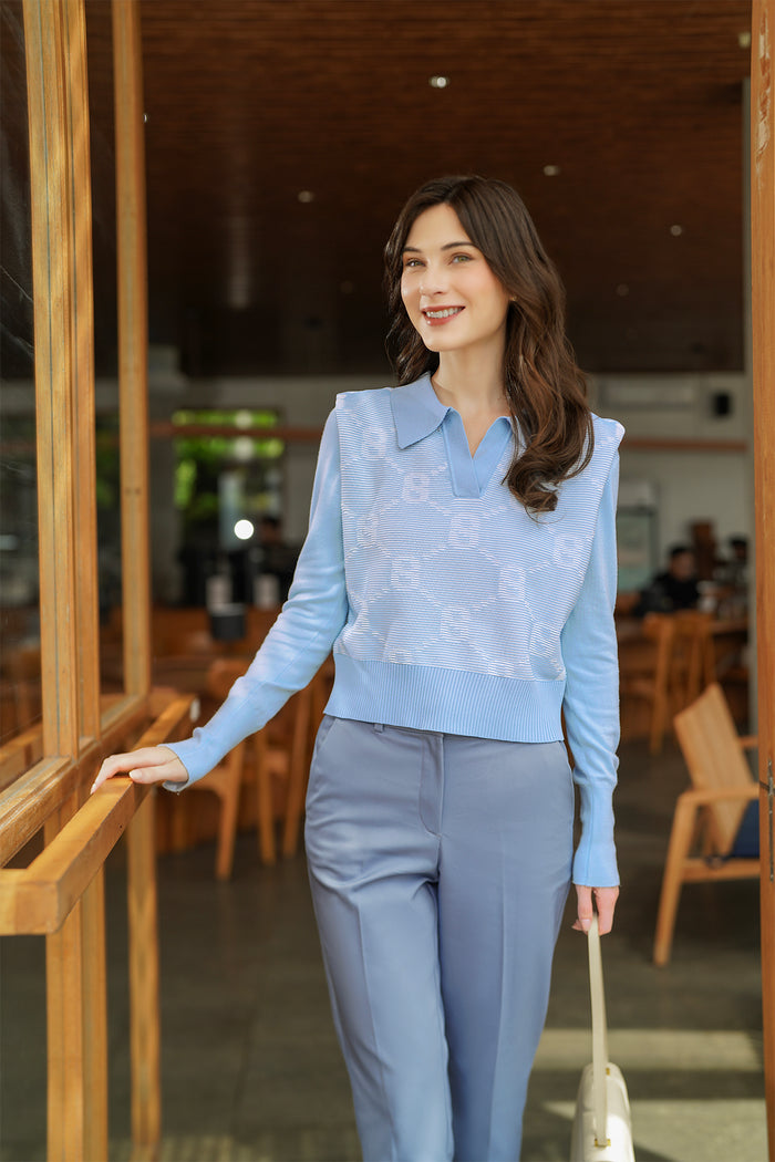 Beverly Vest - Blue