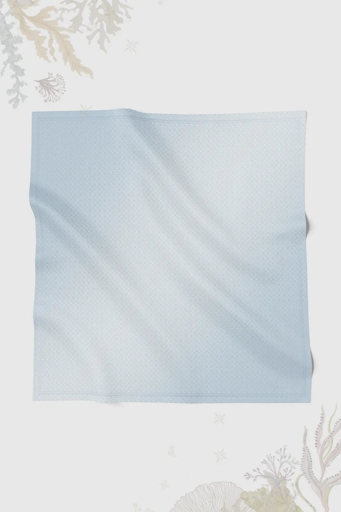 bimu horizon square scarf in hydra by buttonscarves