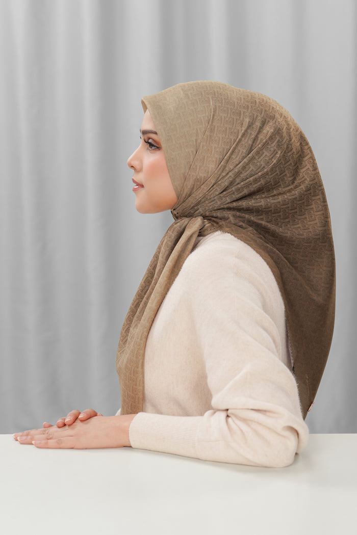 bimu horizon square scarf in jupiter by buttonscarves side view
