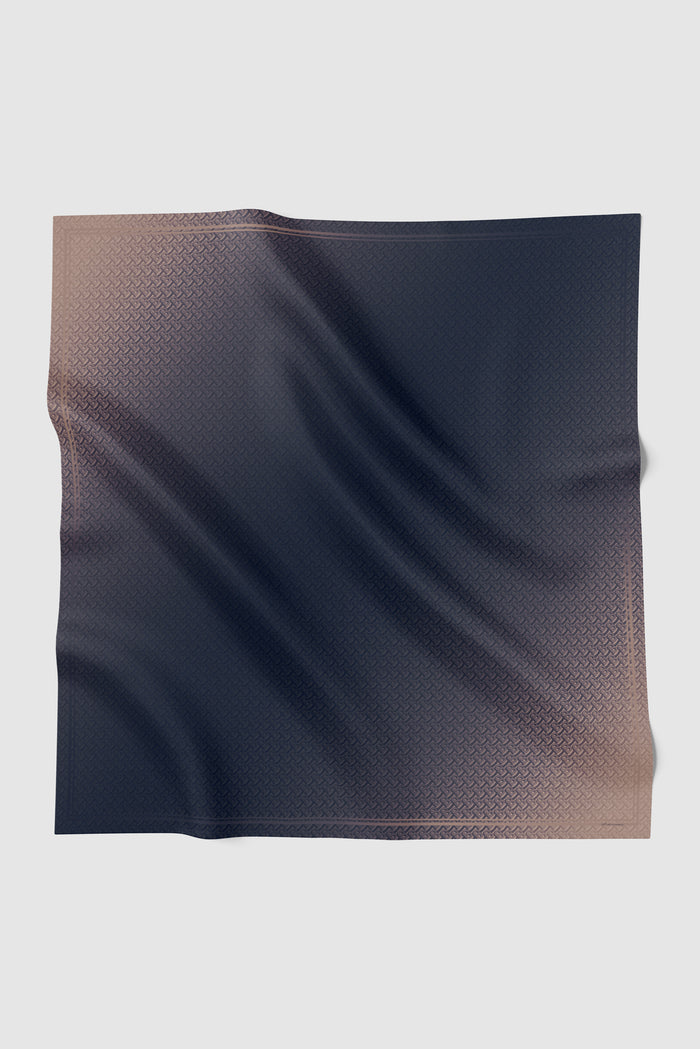 bimu horizon square scarf in neptune by buttonscarves