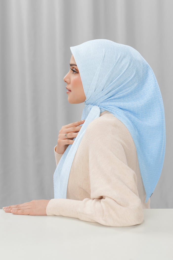 bimu horizon square scarf in spica by buttonscarves side view