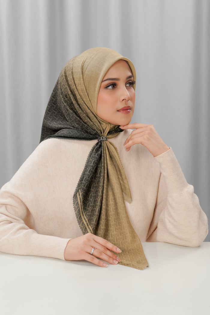 bimu horizon square scarf in stardust by buttonscarves