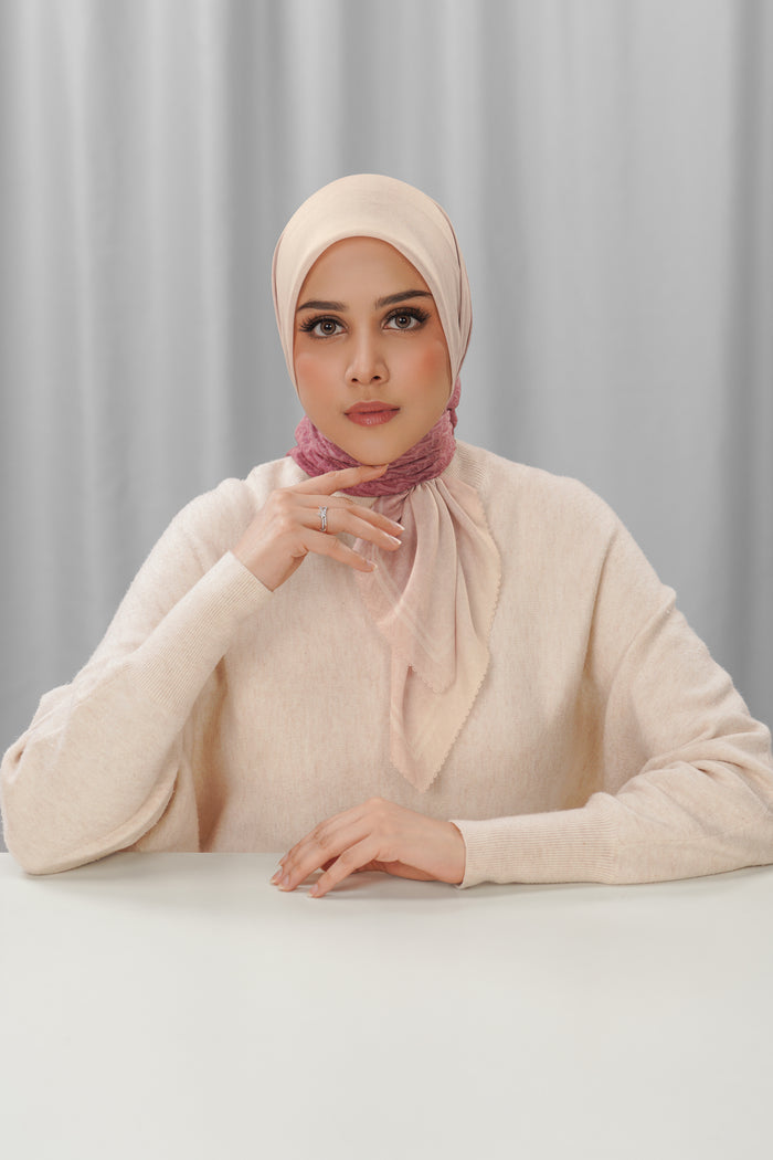 bimu horizon square scarf in venus by buttonscarves
