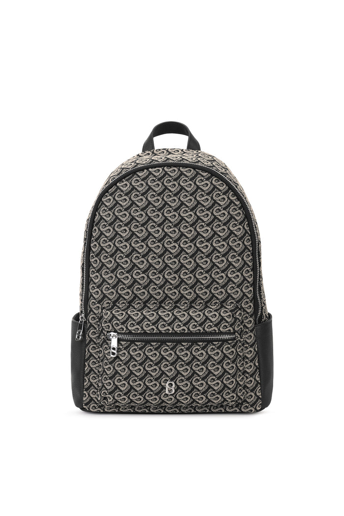 Bimu Jacquard Backpack Small - Black