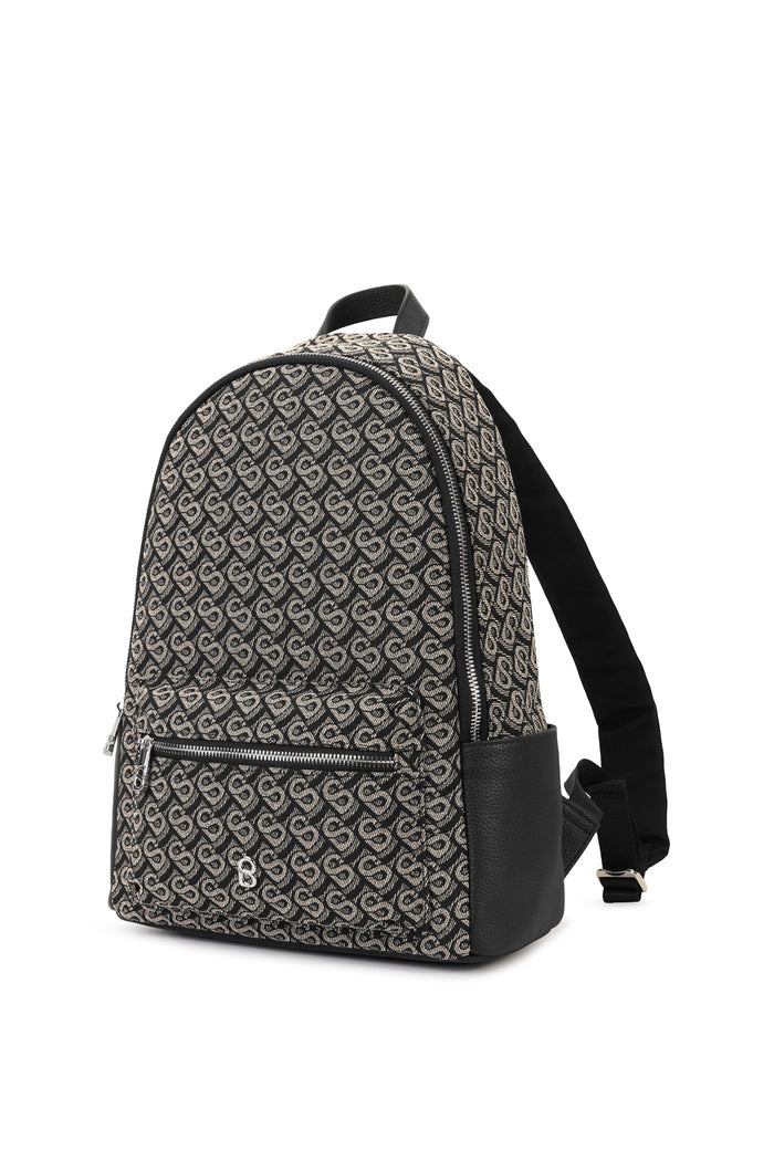 Bimu Jacquard Backpack Small - Black