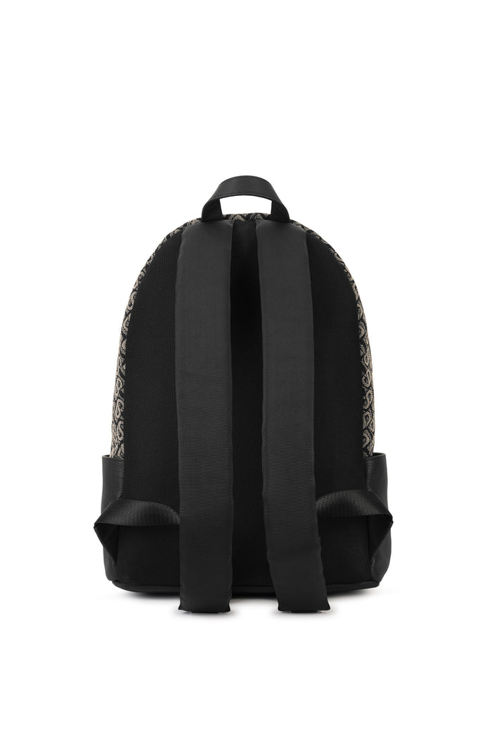 Bimu Jacquard Backpack Small - Black