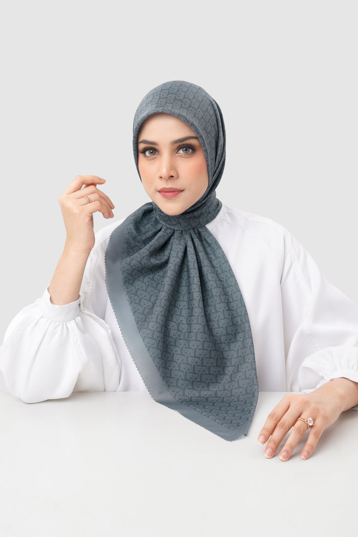 Bimu Twill Square - Alloy
