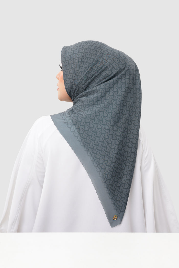 Bimu Twill Square - Alloy