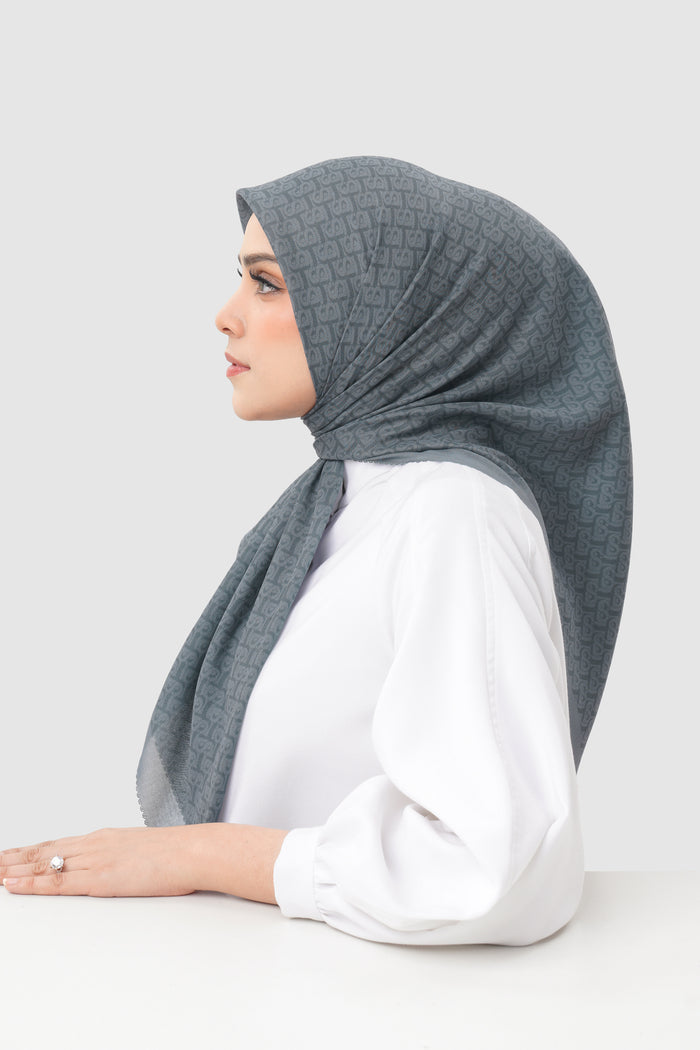 Bimu Twill Square - Alloy