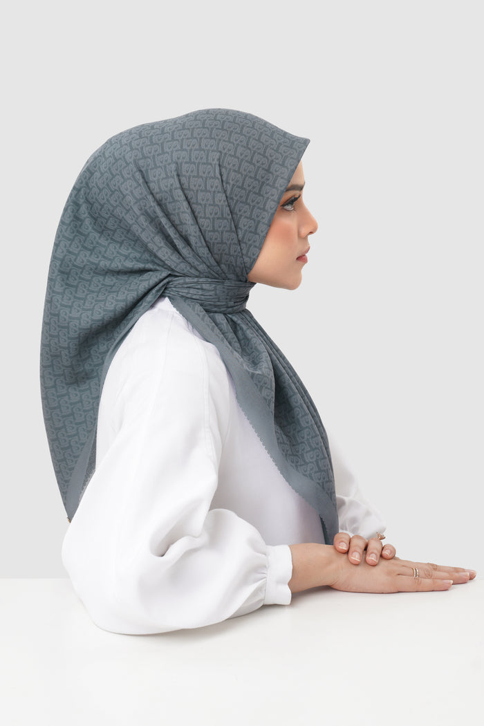 Bimu Twill Square - Alloy