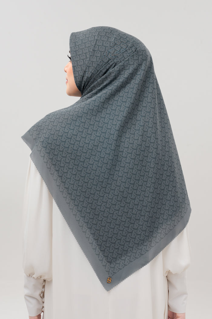 Bimu Twill Square - Alloy
