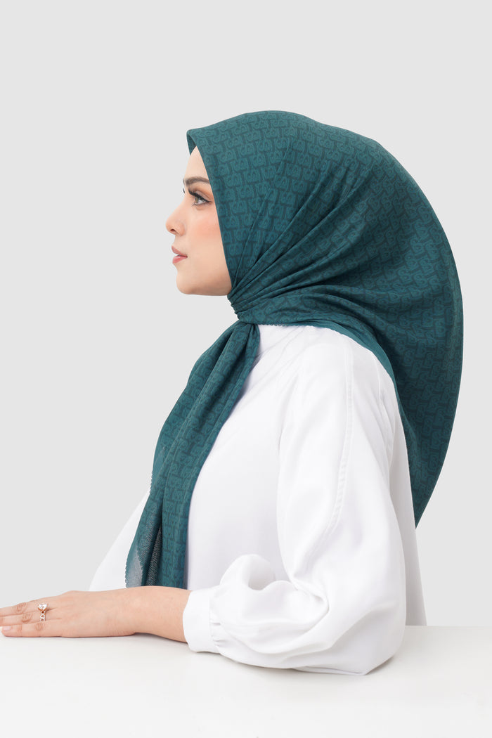 Bimu Twill Square - Deep Teal