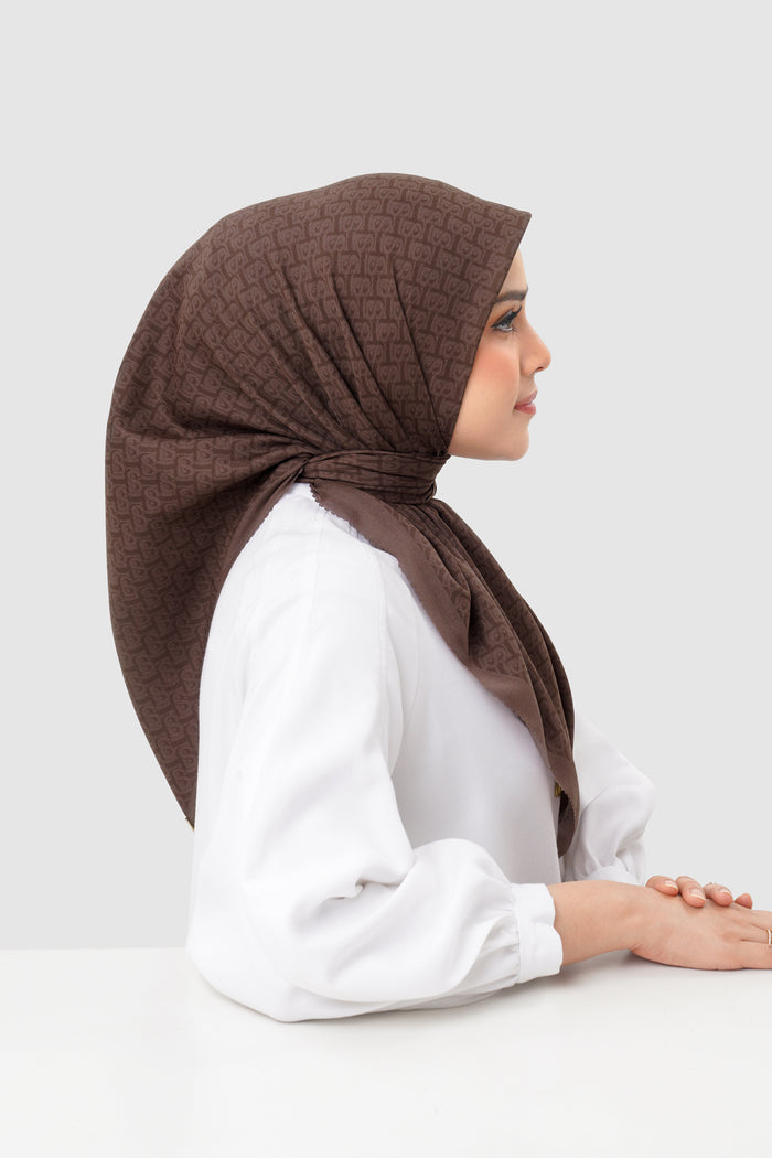 Bimu Twill Square - Tiramisu
