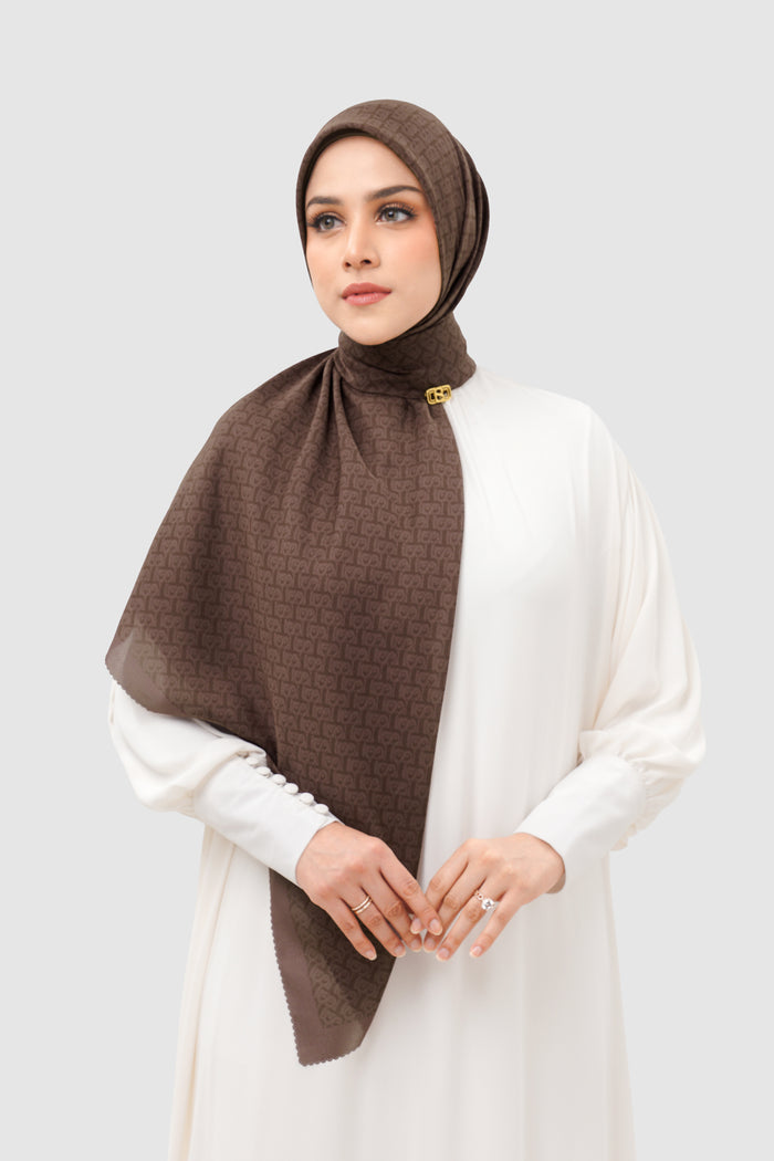 Bimu Twill Square - Tiramisu