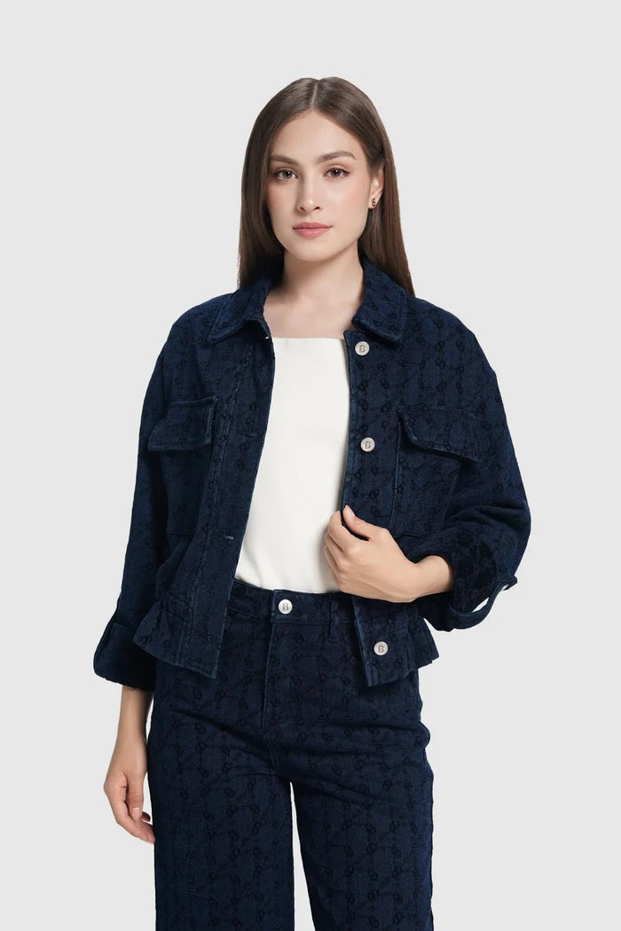 Blair Denim Jacket - Navy