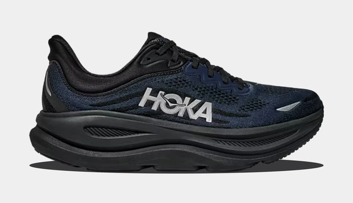 Bondi 9 Mens Running Shoes (Faded Navy/Slate Blue)