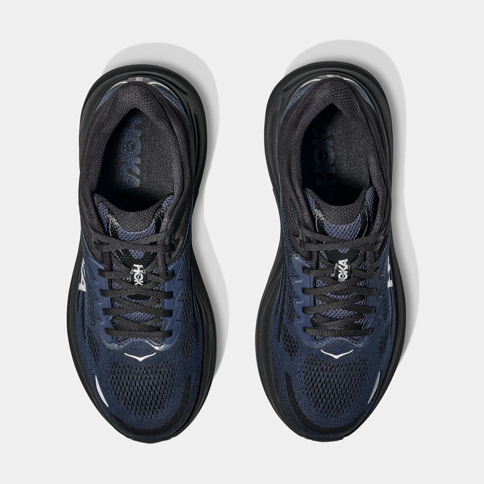 Bondi 9 Mens Running Shoes (Faded Navy/Slate Blue)