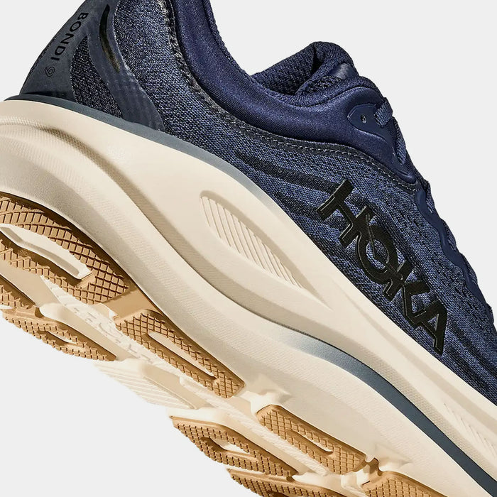 Bondi 9 Mens Running Shoes (Varsity Navy/White)