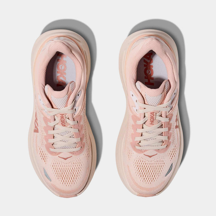 Bondi 9 Womens Running Shoes (Rose Latte/Rose Cream)