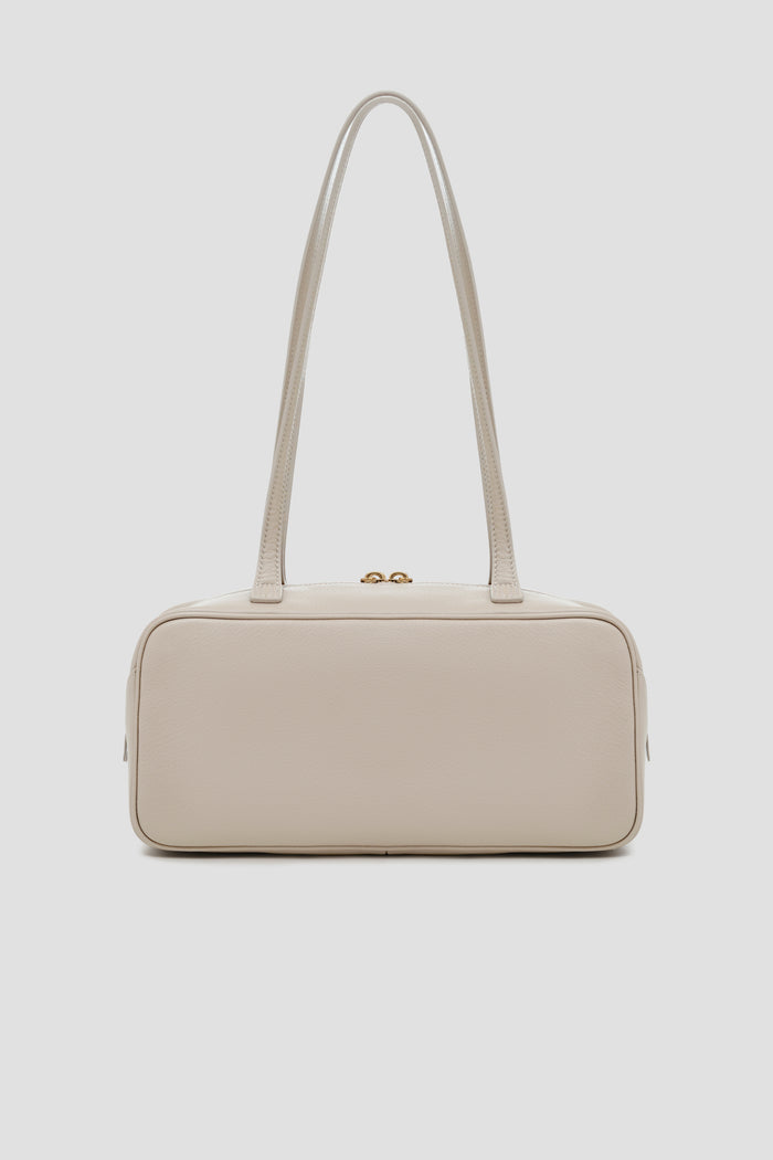 bria shoulder bag in lamb by buttonscarves back view