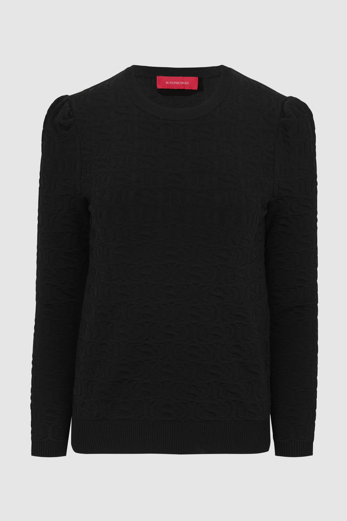 Briana Knit Top - Black