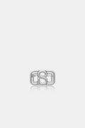 briana pin brooch in silver by buttonscarves