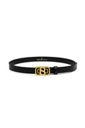 Briana Textured Belt - Small - Black
