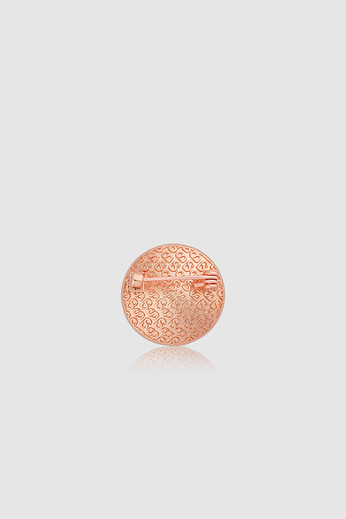 Brillora Pin Brooch - Rose Gold