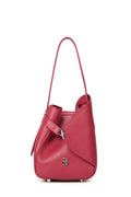 britney bag small in amaranto by buttonscarves