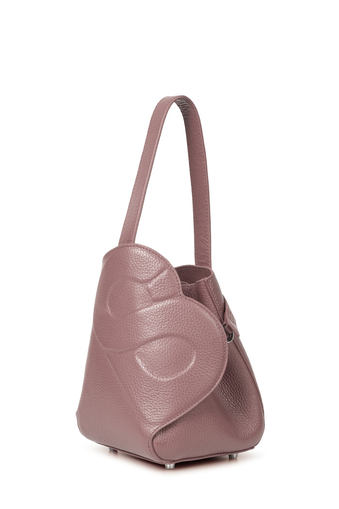 britney bag small in balsamic by buttonscarves back view