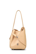 britney bag small in champagne by buttonscarves
