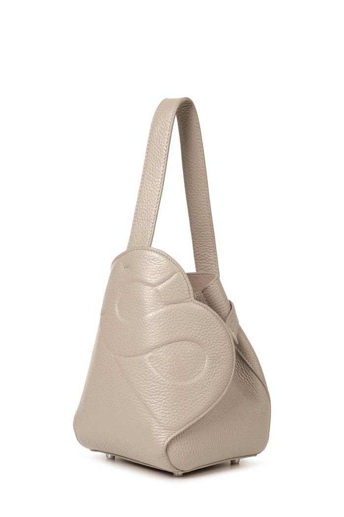 britney bag small in creta by buttonscarves back view