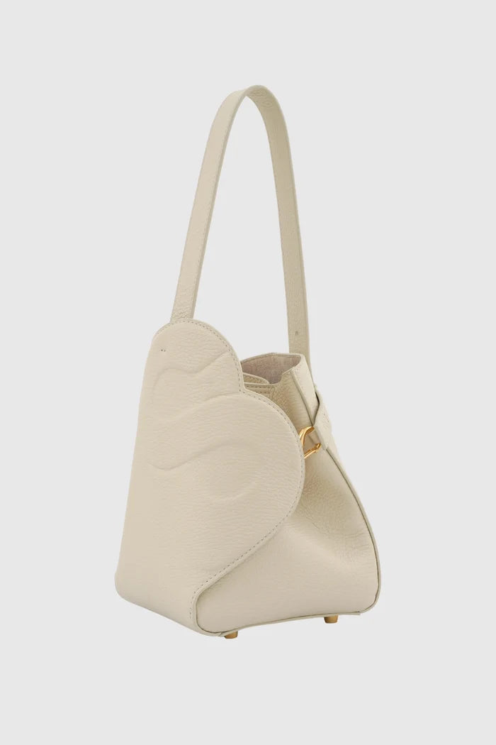 britney bag small in lamb with ghw by buttonscarves