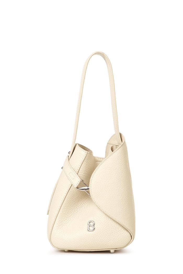 britney bag small in lamb by buttonscarves