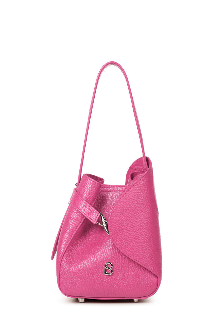 britney bag small in orchidea by buttonscarves