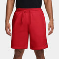 Brooklyn 9" Fleece Mens Shorts (University Red/Black)