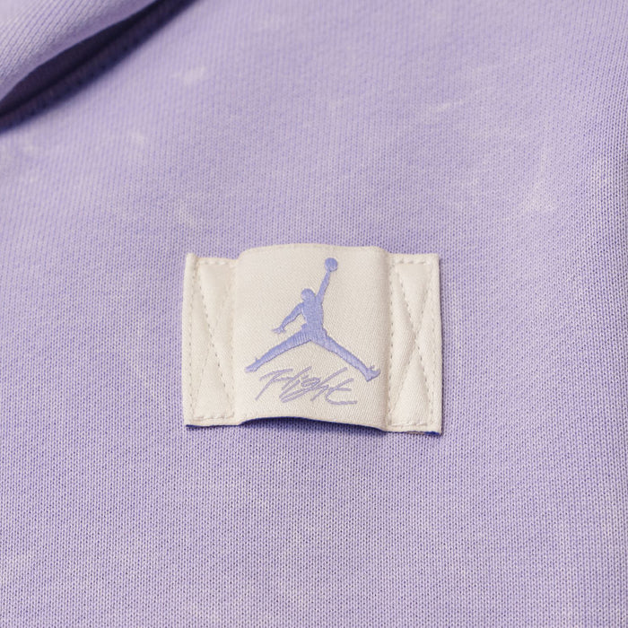 Brooklyn Fleece Pullover Womens Hoodie (Hydrangeas)