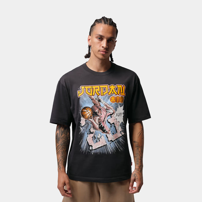 Brooklyn Mens Short Sleeve Shirt (Off Noir)