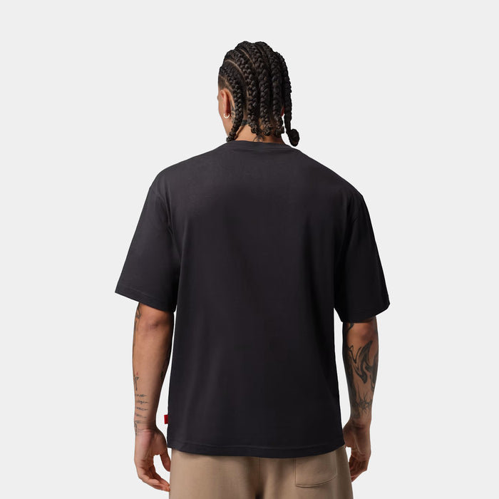 Brooklyn Mens Short Sleeve Shirt (Off Noir)
