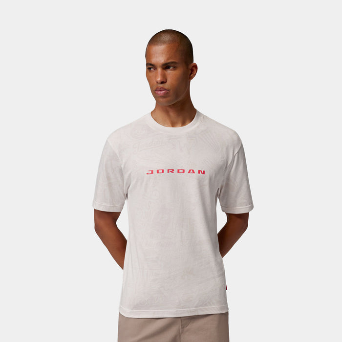 Brooklyn Mens Short Sleeve Shirt (Phantom/University Red)