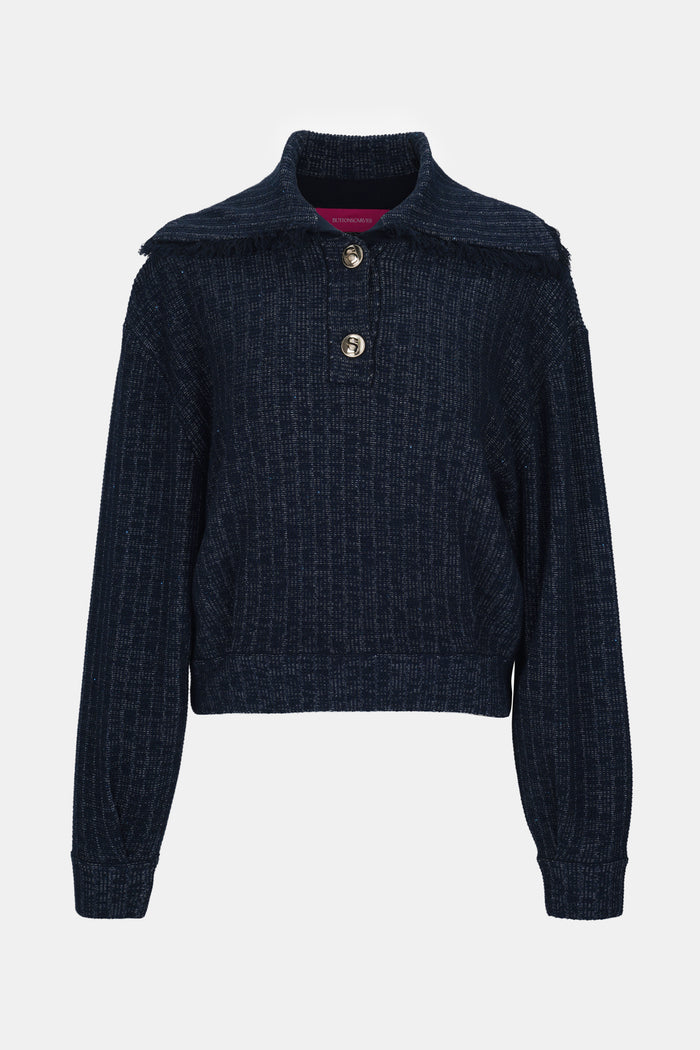 Charlotte Top - Navy