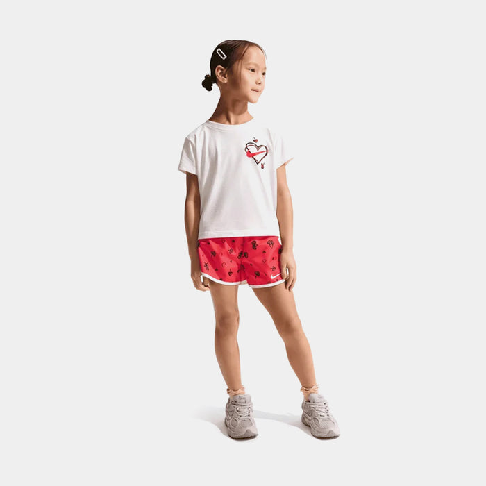 Cherry 2 Piece Printed Tempo Preschool Set (University Red)