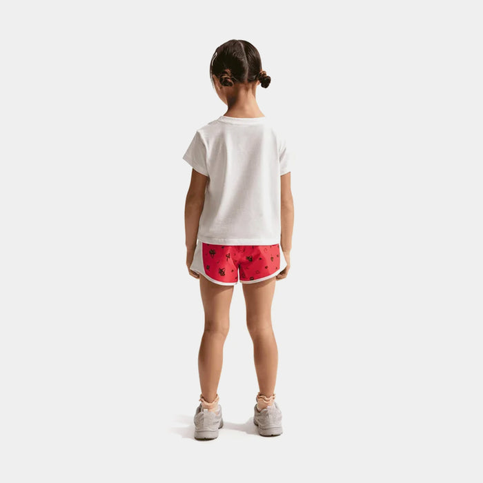 Cherry 2 Piece Printed Tempo Preschool Set (University Red)