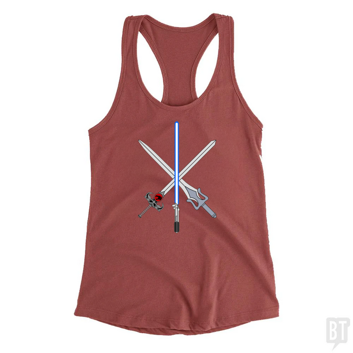 Women's Racerback Tank / Red / S