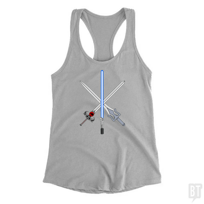 Women's Racerback Tank / Sport Grey / S